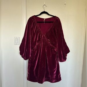 Free people red dress